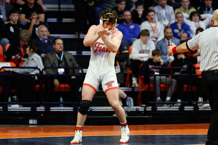 Illinois state wrestling championships February 18 2023 Nate Latsch 15367